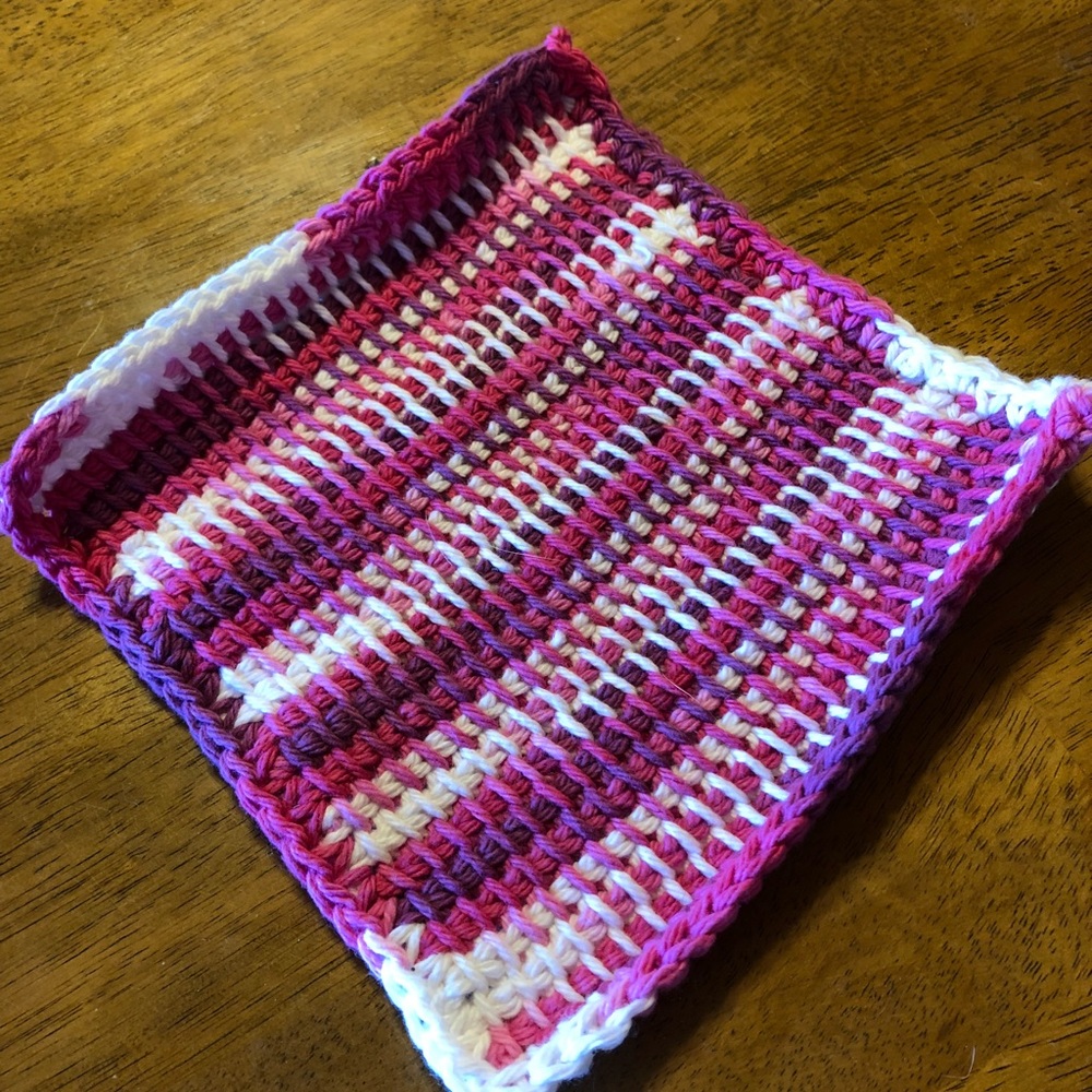 Handmade dishcloth/potholder